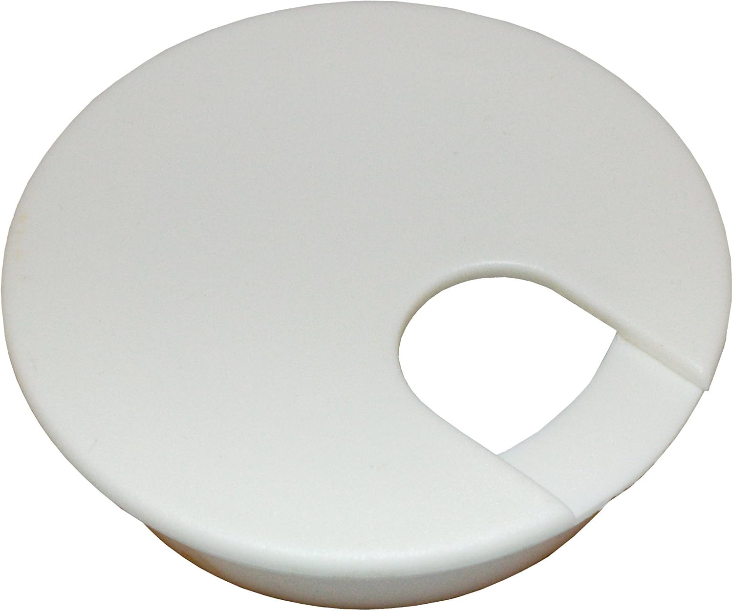 5 Desk Cord Cable Wire Grommet White 2-1/2 #1031