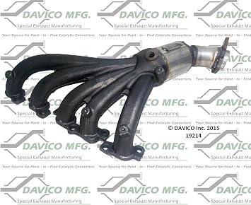 Davico 19214 Catalytic Converter, 1 Pack