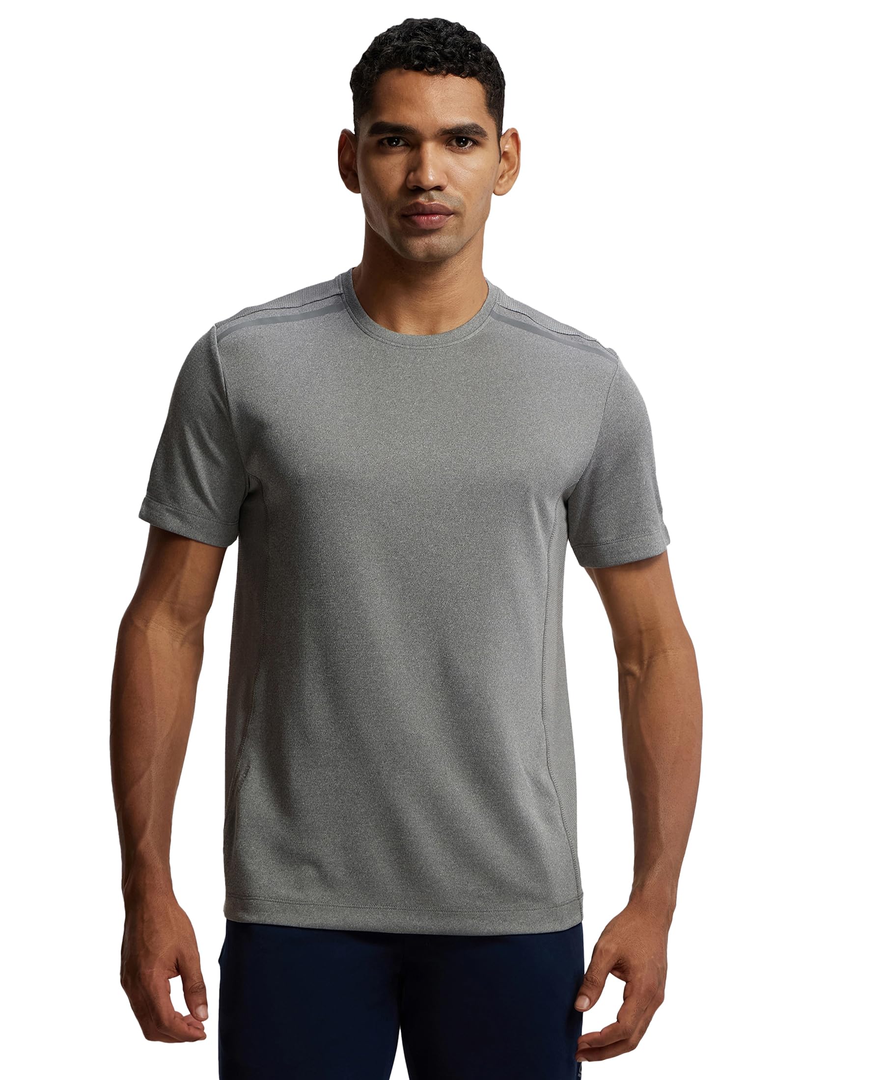 Jockey MV35 Men's Recycled Microfiber Elastane Stretch Breathable Mesh Round Neck Half Sleeve T-Shirt with Stay Fresh Treatment-picture-21