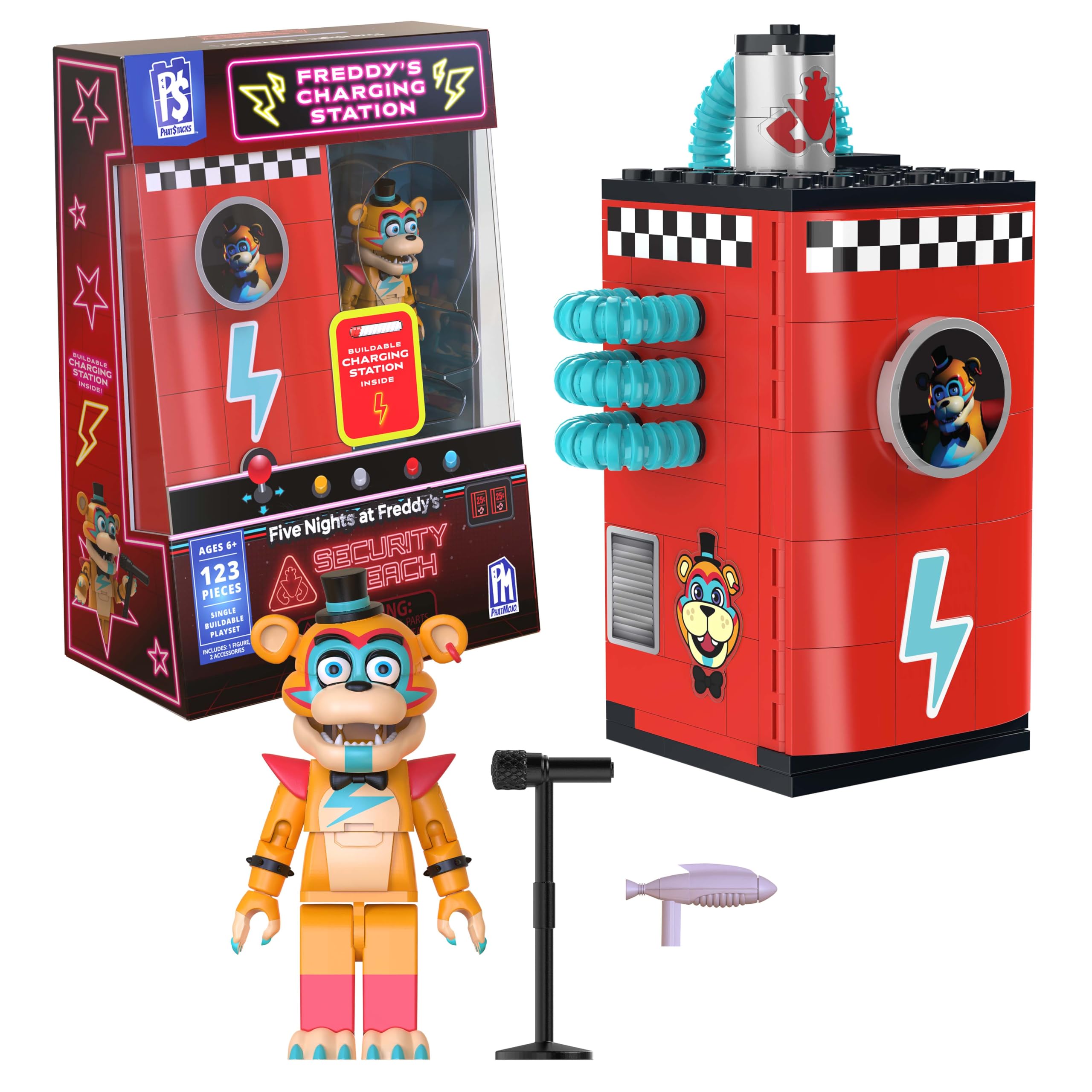 Amazon.com: Five Nights at Freddy's - Phat$tacks Freddy's Charging
