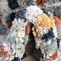 Vista 6 de Unique Loom Colección Cherokee Asheville - Alfombra rectangular de 4 pies x 6 pies 0 pulgadas, multicolor verde