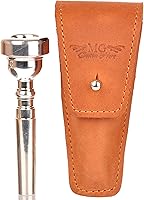 Vista 11 de Protector de válvula de trompeta XL Protección de cuero genuino Cubierta de válvula de trompeta Envoltura de válvula (negro)