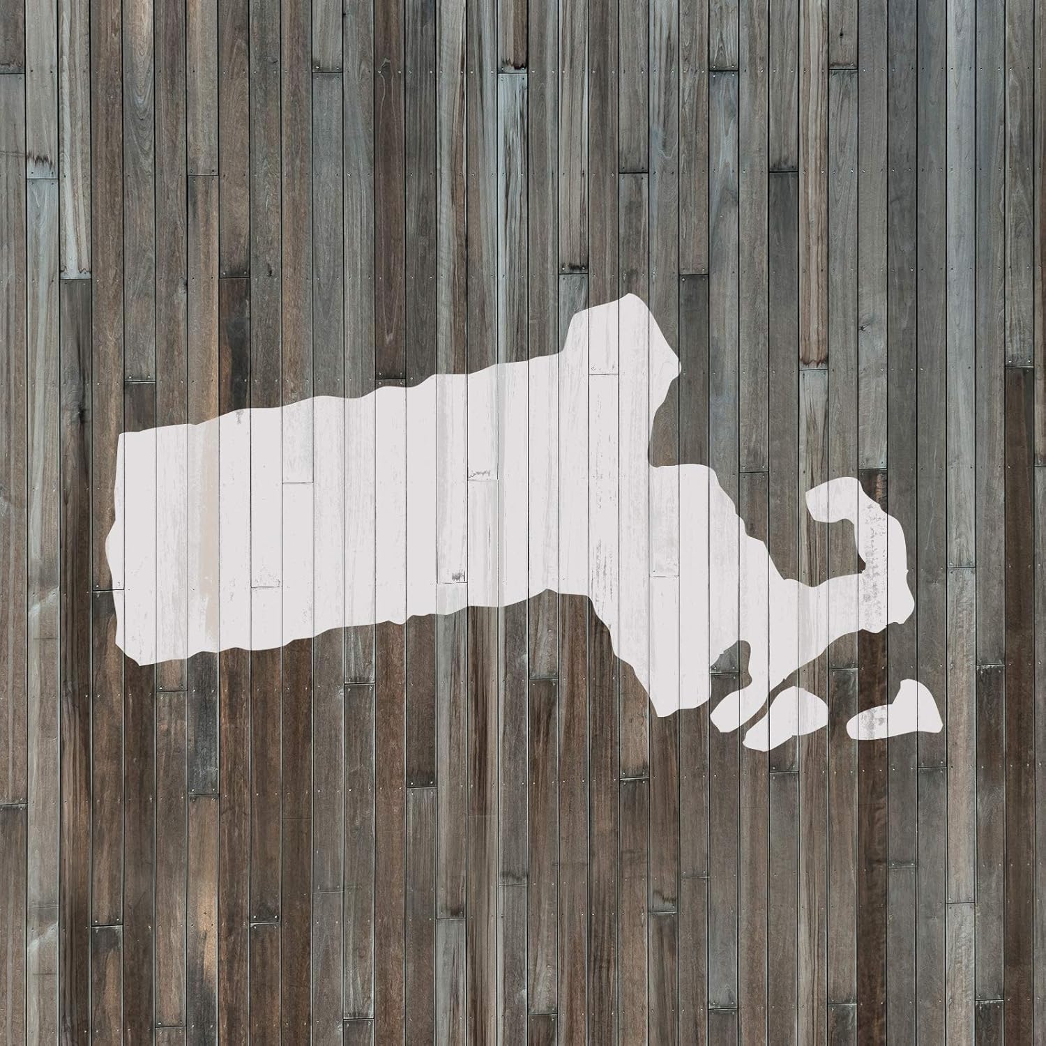 Massachusetts State Stencil - Bring A Touch of America to Your Home Decor, Laser Cut Stencils, Drawing Stencils