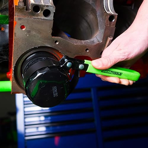 Miniatura 6 de OEMTOOLS 87120 Llave de filtro económica pequeña, ajustable de 2-34 a 3-14 pulgadas (2.756 in a 3.425 in), mango recubierto de vinilo para mayor