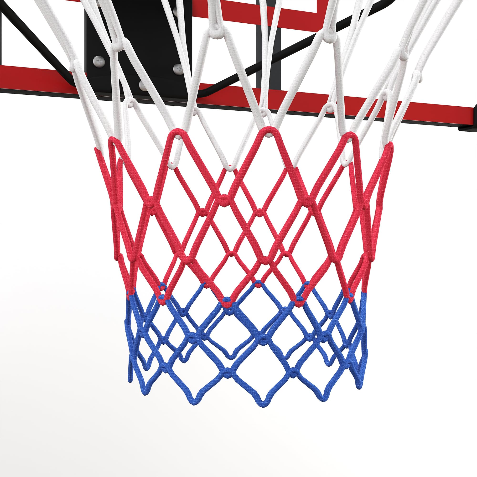 SPORTNOW Canasta de Baloncesto para Exterior e Interior, Canasta de Baloncesto con Canasta de Acero y Red, Montaje en Pared, minicanasta de Baloncesto para niños y Adultos, 113 x 61 x 73 cm