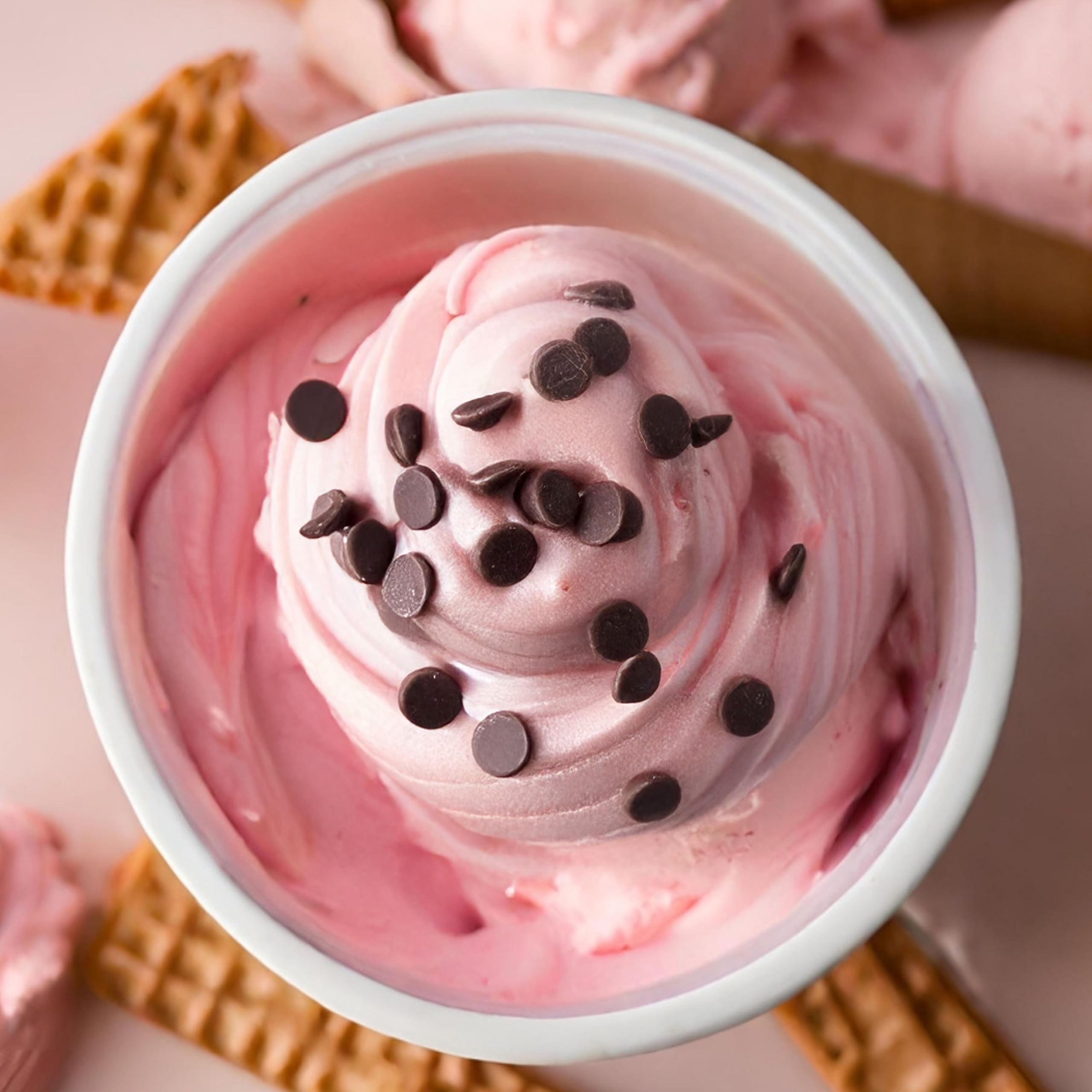 Nostalgia Electric Ice Cream Maker - No Salt Needed! -6