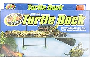 Zoo Med Turtle Dock - Premium, Floating Basking Platform for Turtles and Aquatic Reptiles