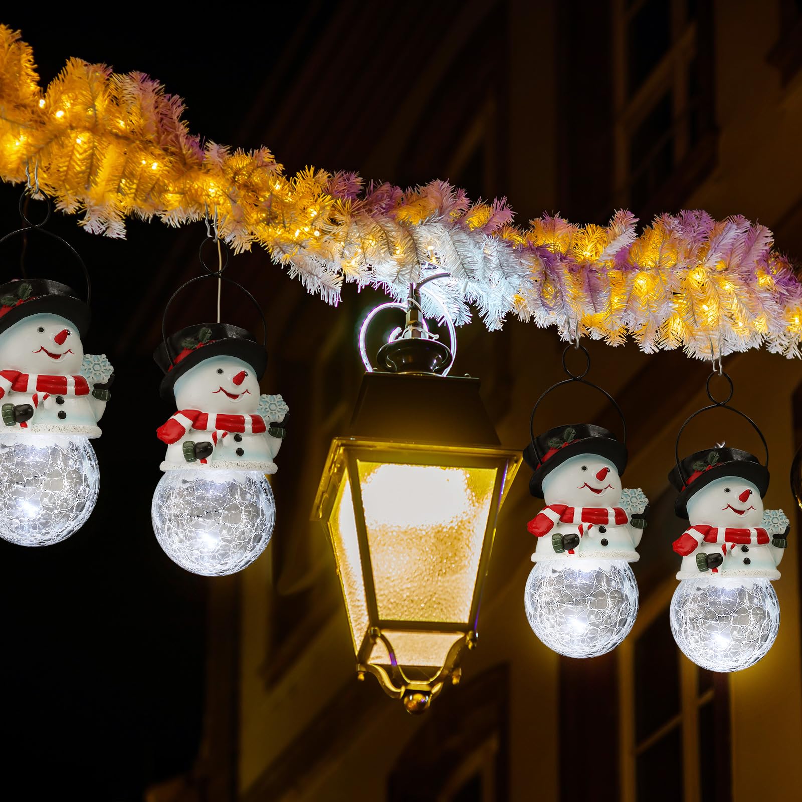 Amazon.co.jp: Baquler クリスマス ソーラー ランタン クリスマス 屋外