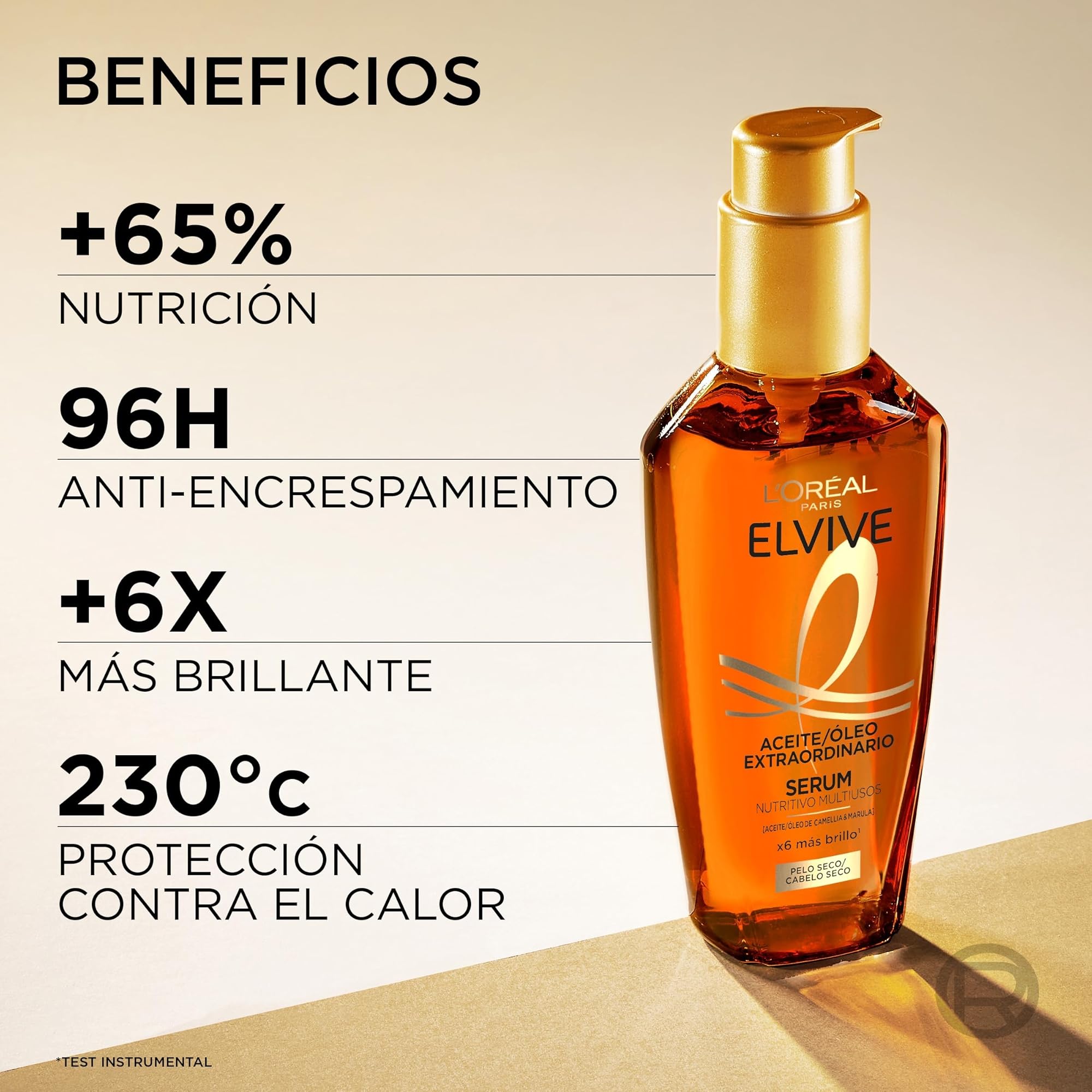 L'Oréal Paris Aceite Tratamiento Sublimador Para El Cabello, Para Pelo/Cabelo Seco, Elvive Aceite Extraordinario, 100 ml — view 5