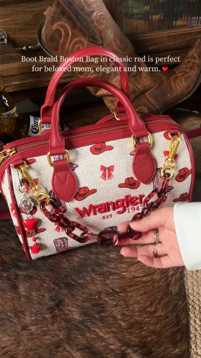 Bolso Satchel Wrangler Rodeo Icons con asa y cadena miniatura 7