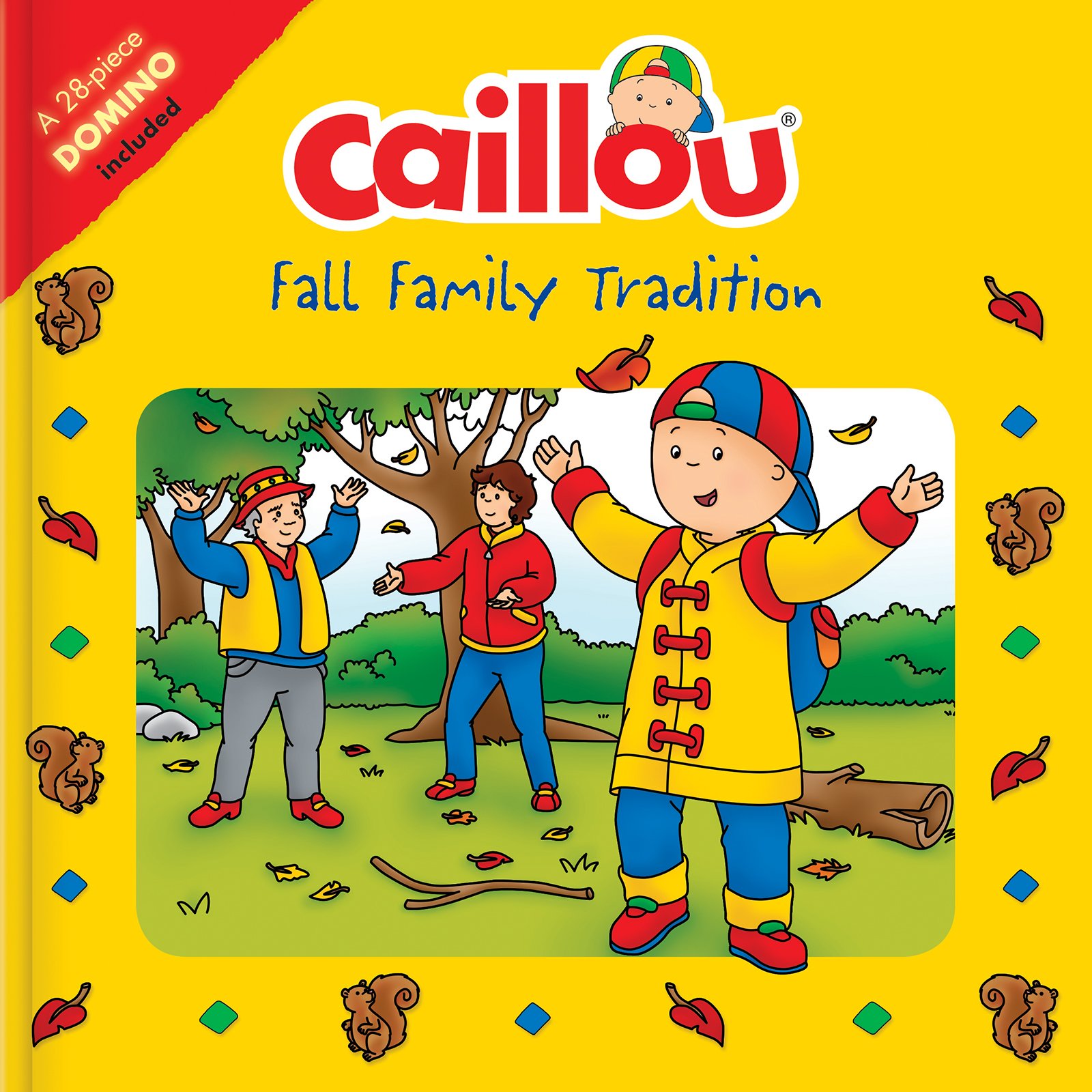 Caillou: Fall Family Tradition: Picture Dominoes Included (Playtime)