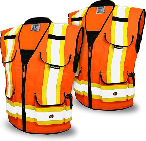 Miniatura 40 de KwikSafety - Charlotte, NC - GODFATHER Safety Vest [CUSHIONED COLLAR + TABLET POCKET] ANSI OSHA