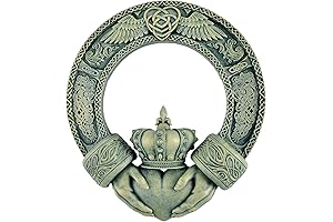 JFSM Celtic Claddagh Wall Decor - Symbol of Irish Family, Friend, Love, Loyalty