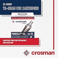 Vista 6 de Crosman cartuchos de CO2 de 12 gramos (paquete de 25 unidades)