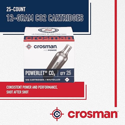 Miniatura 6 de Crosman cartuchos de CO2 de 12 gramos (paquete de 25 unidades)