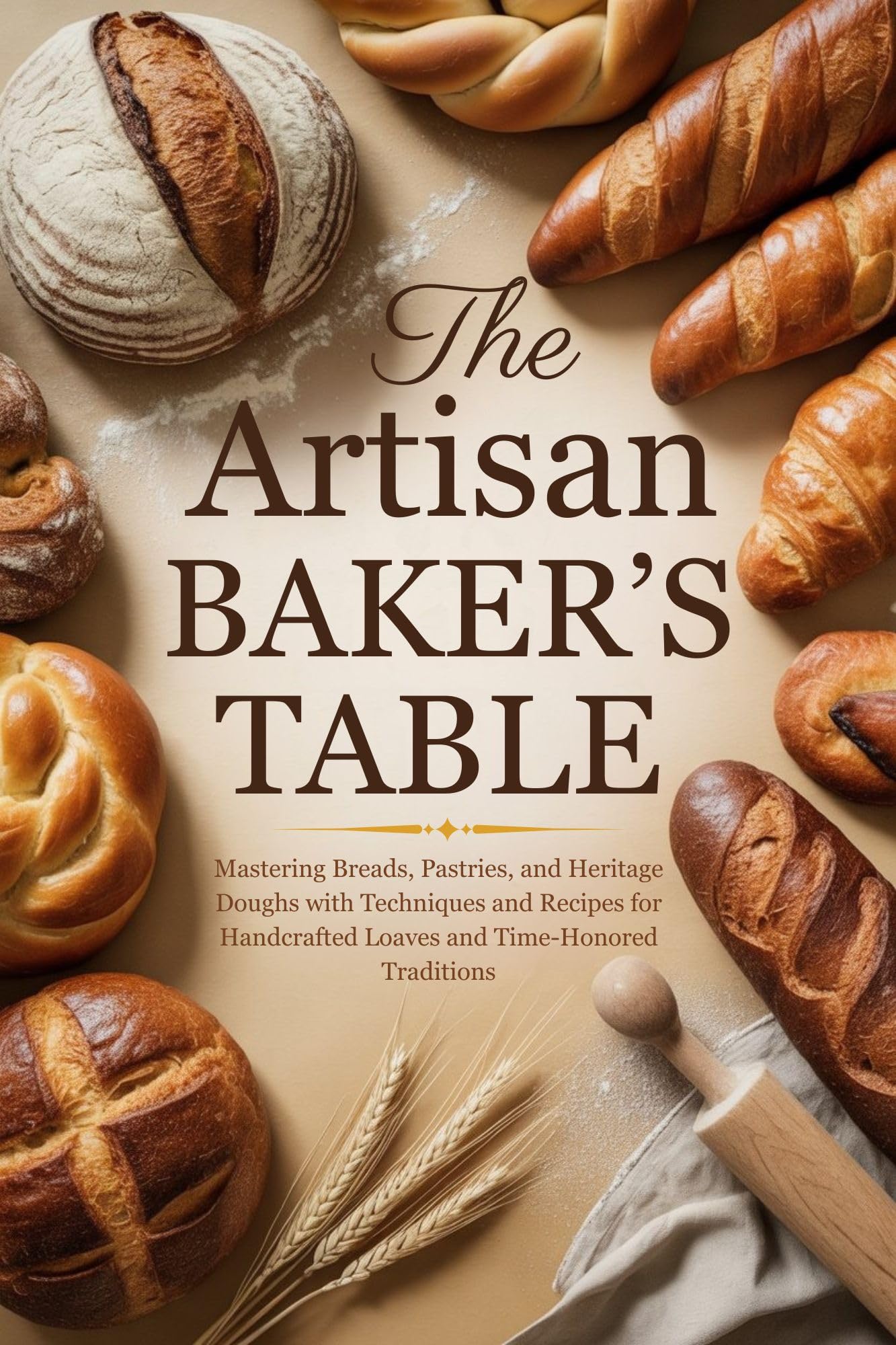 The Artisan Baker’s Table: Mastering Breads, Pastries, and Heritage Doughs with Techniques and Recipes for Handcrafted Loaves and Time-Honored Traditions