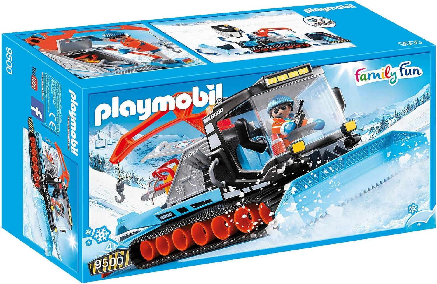 Family Fun 9500 snow plow, For Children Ages 4+