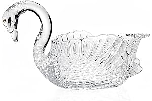 Swan-Shaped Glass Flower Vase, Perfect for Eye-Catching Centerpieces