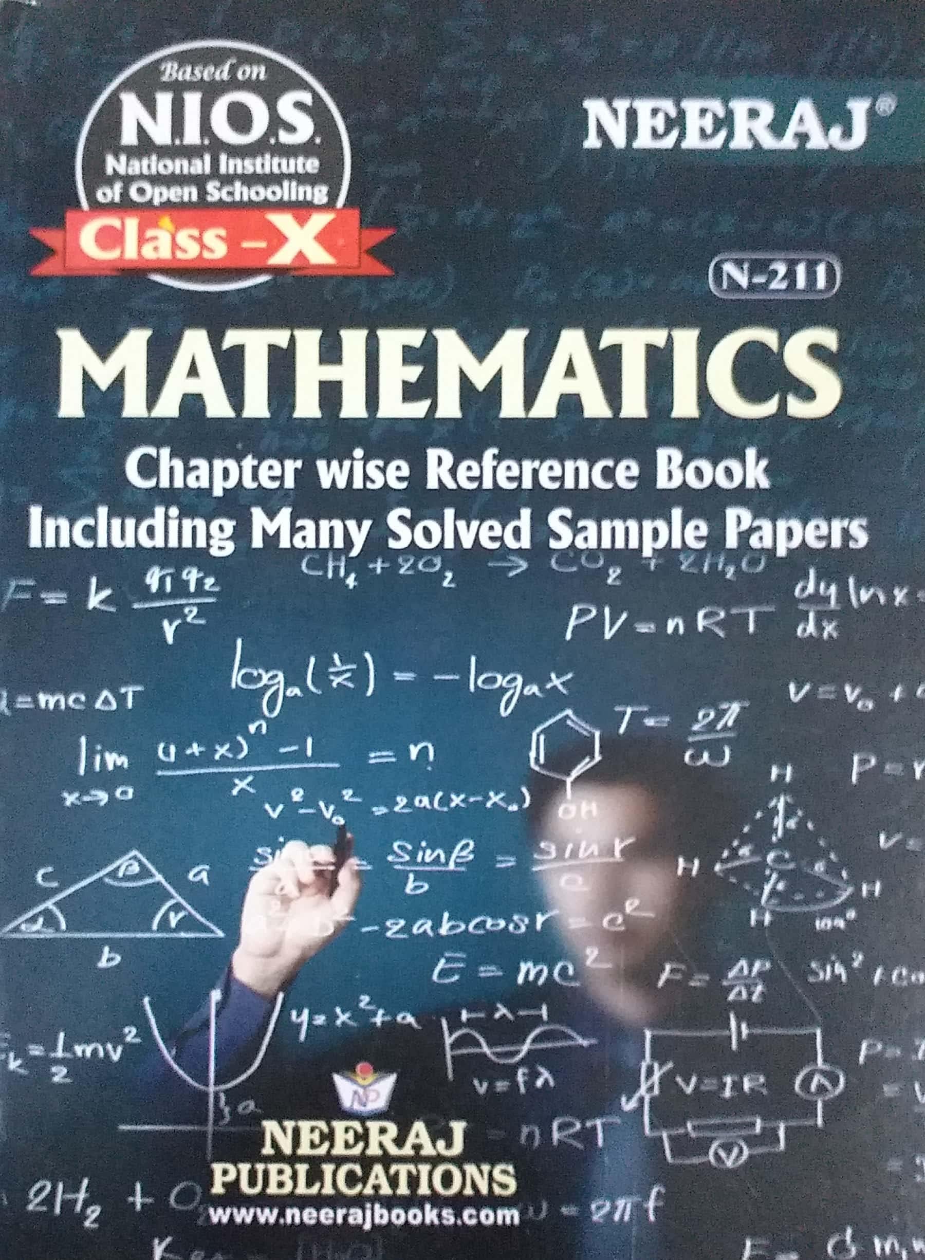 Nios Mathematics Class 10 Study Guide N-211 And Model Paper English Medium(As Per Latest Syllabus)