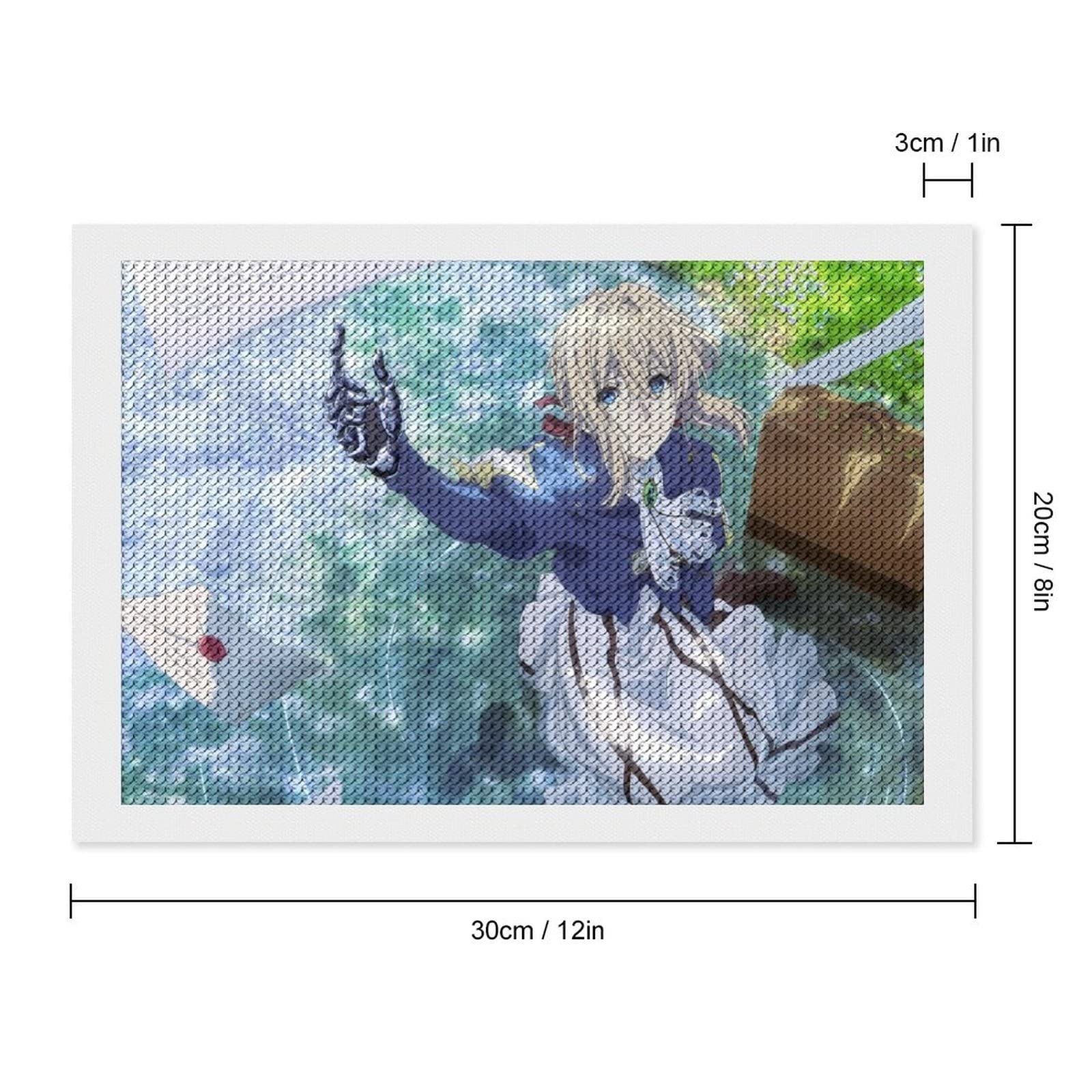 希少　天然水晶石　『天使と悪魔の少女』　ダイヤモンドアート　160×90cm 希少 天然水晶石 『天使と悪魔の少女』 ダイヤモンドアート 160×90cm