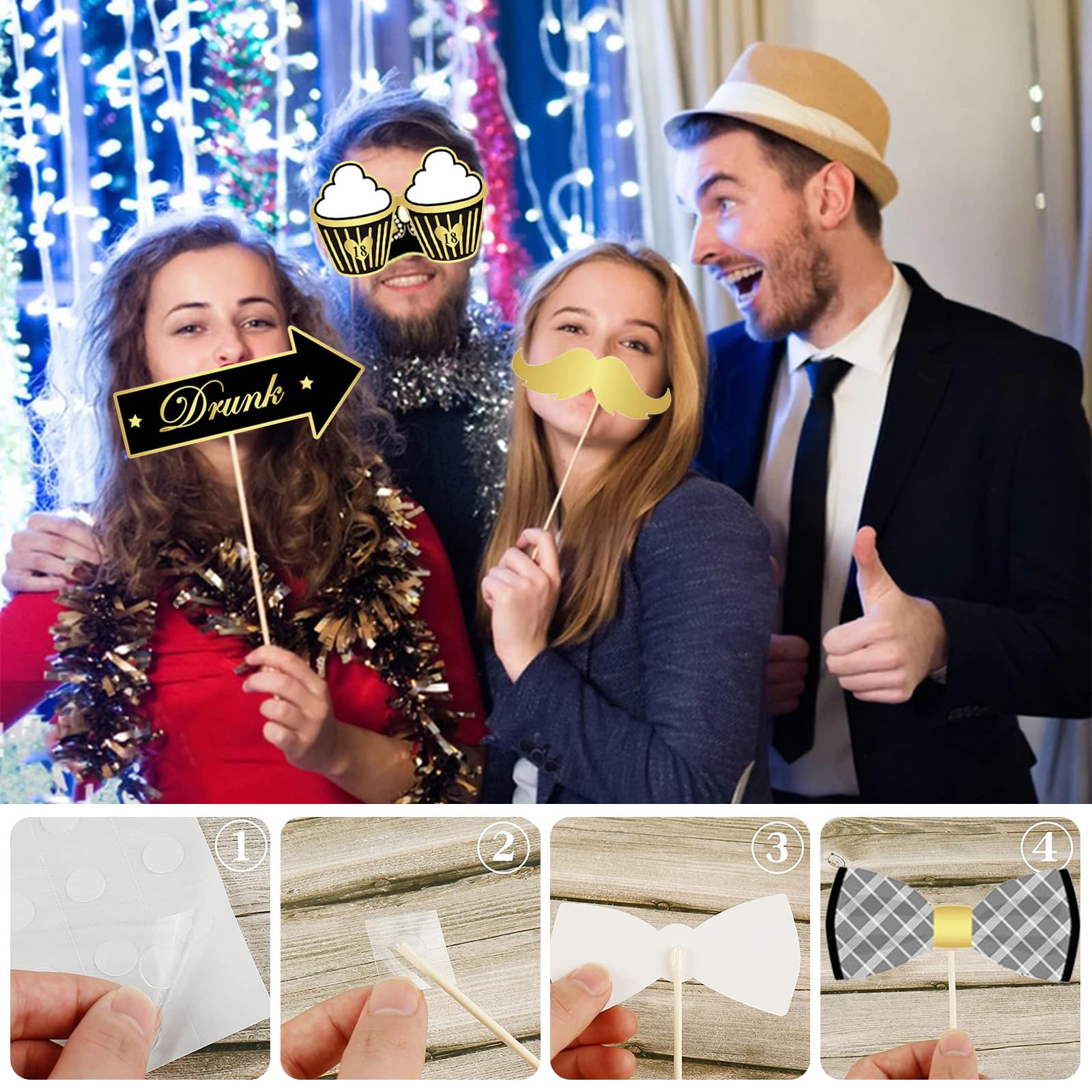 Cornice Gonfiabile Per Foto 18 Anni In PVC – Accessorio Leggero Per Photobooth, Feste Di Compleanno E Selfie Di Gruppo