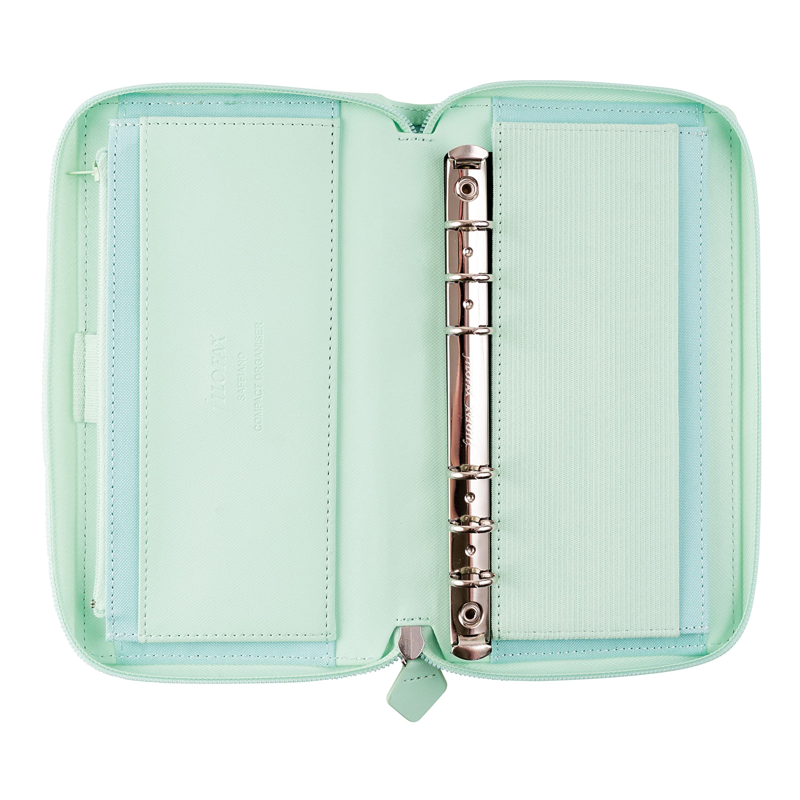 Filofax Saffiano Zip Organizer Personal Compact Schwarz (28775) Ab 52 - View #7