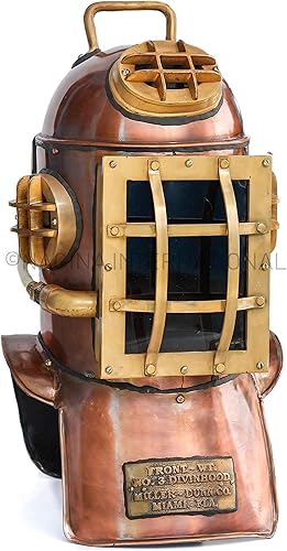 Cascos de buceo estilo vintage de calidad de la vieja réplica náutica de Miller Dunning Equipo y accesorios de buceo Nagina International