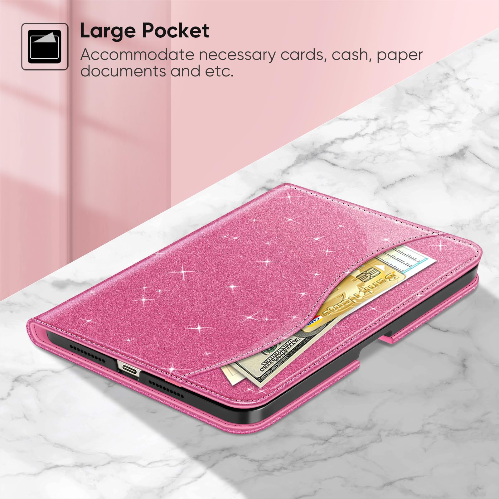Amazon.com: Fintie Folio Case for iPad Mini 7 (A17 Pro, 7th