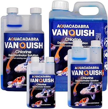 Image Aquacadabra Vanquish Chlorine Dechlorinator Tap Safe Pond Water Solution 500ml