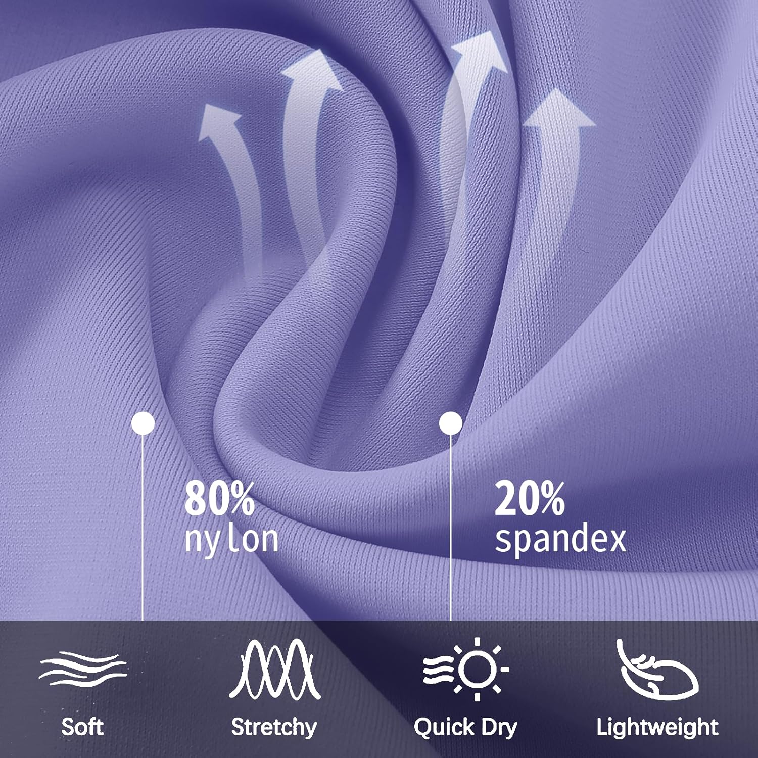 4 Pieces Girls Active Shorts Youth Athletic Shorts High Waist Quick Dry Soccer Shorts for Toddler - Image 2