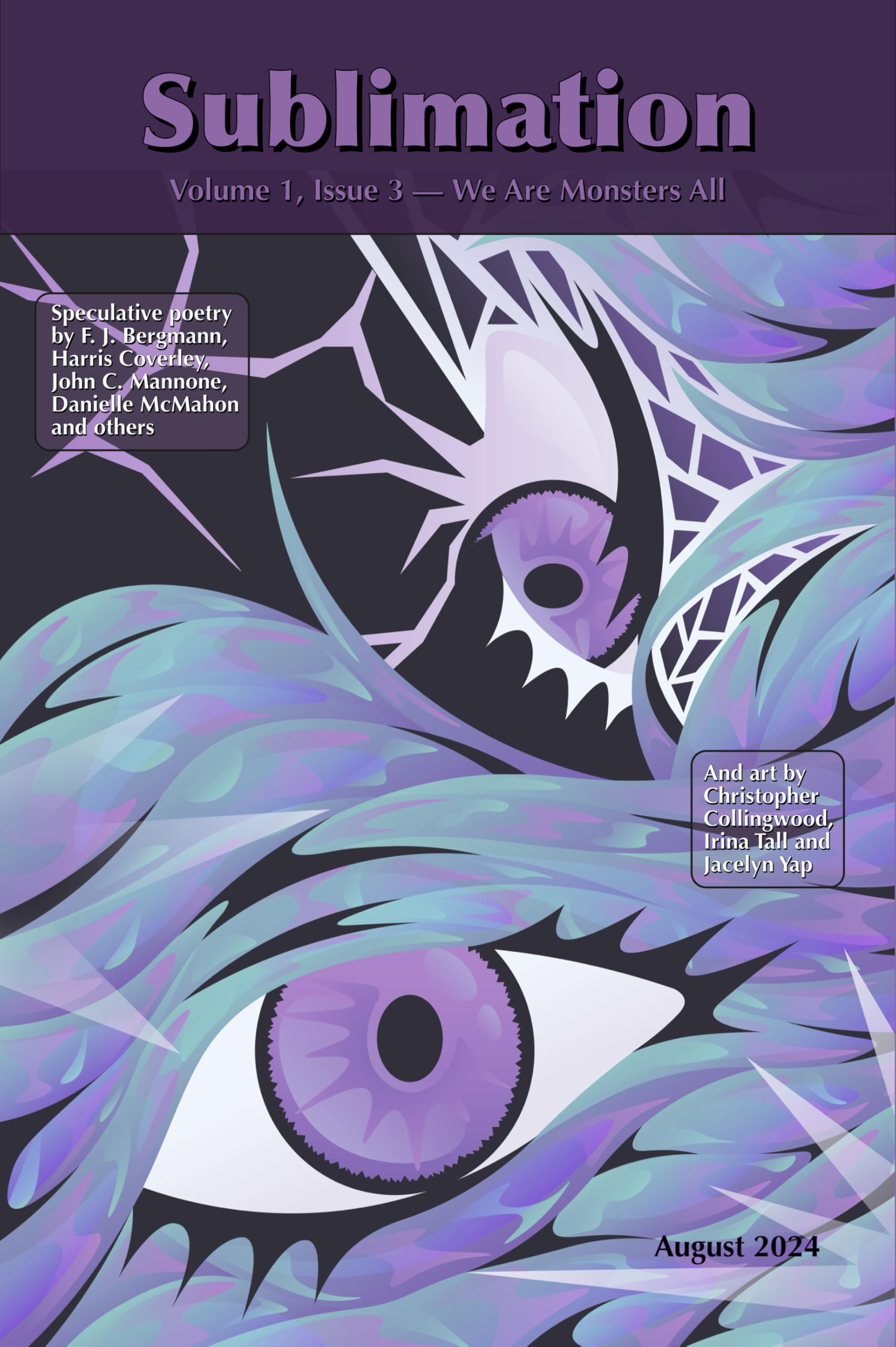 Cover of Sublimation, August 2024