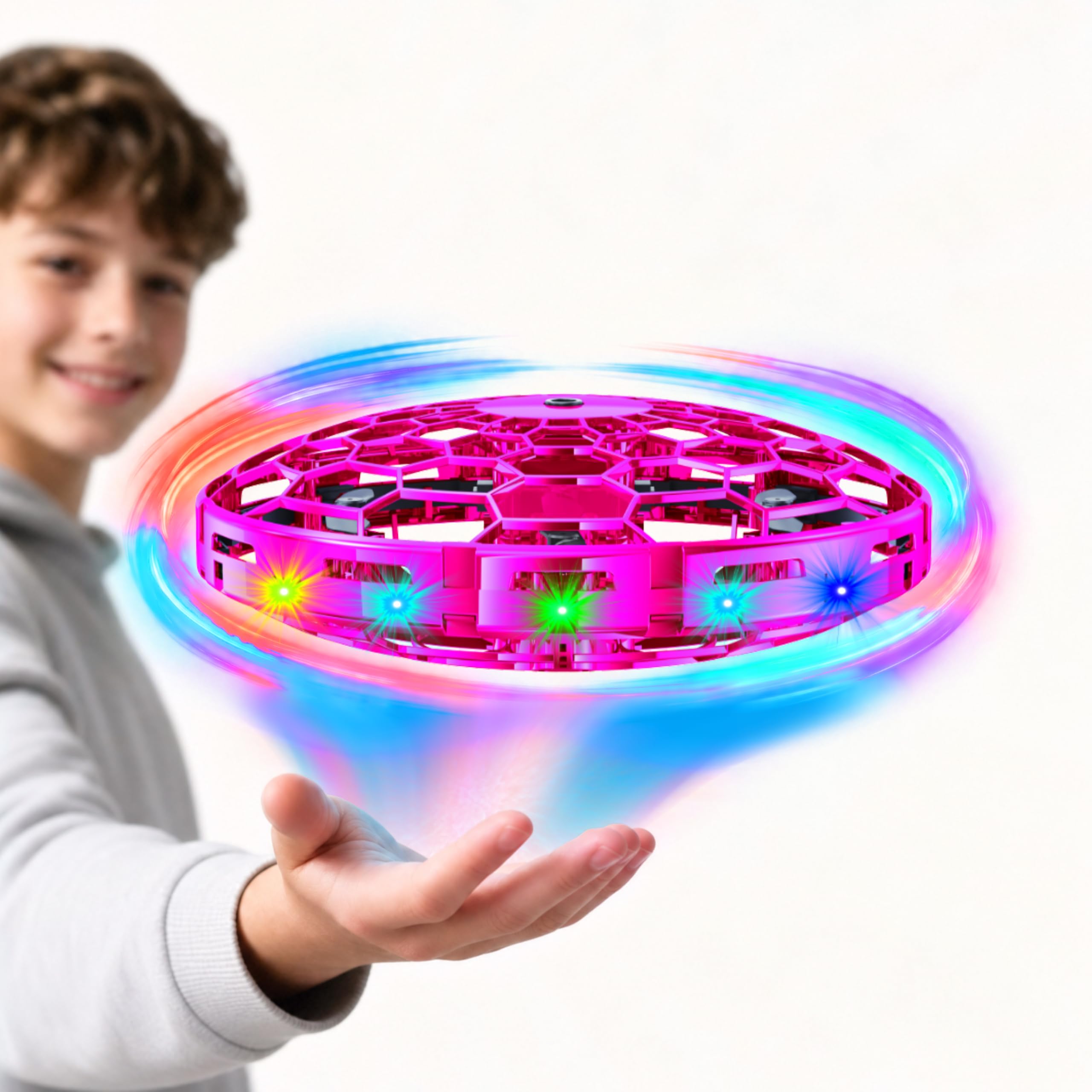 Photo 1 of TrysGame Flying Orb Ball Mini Drone - Purple