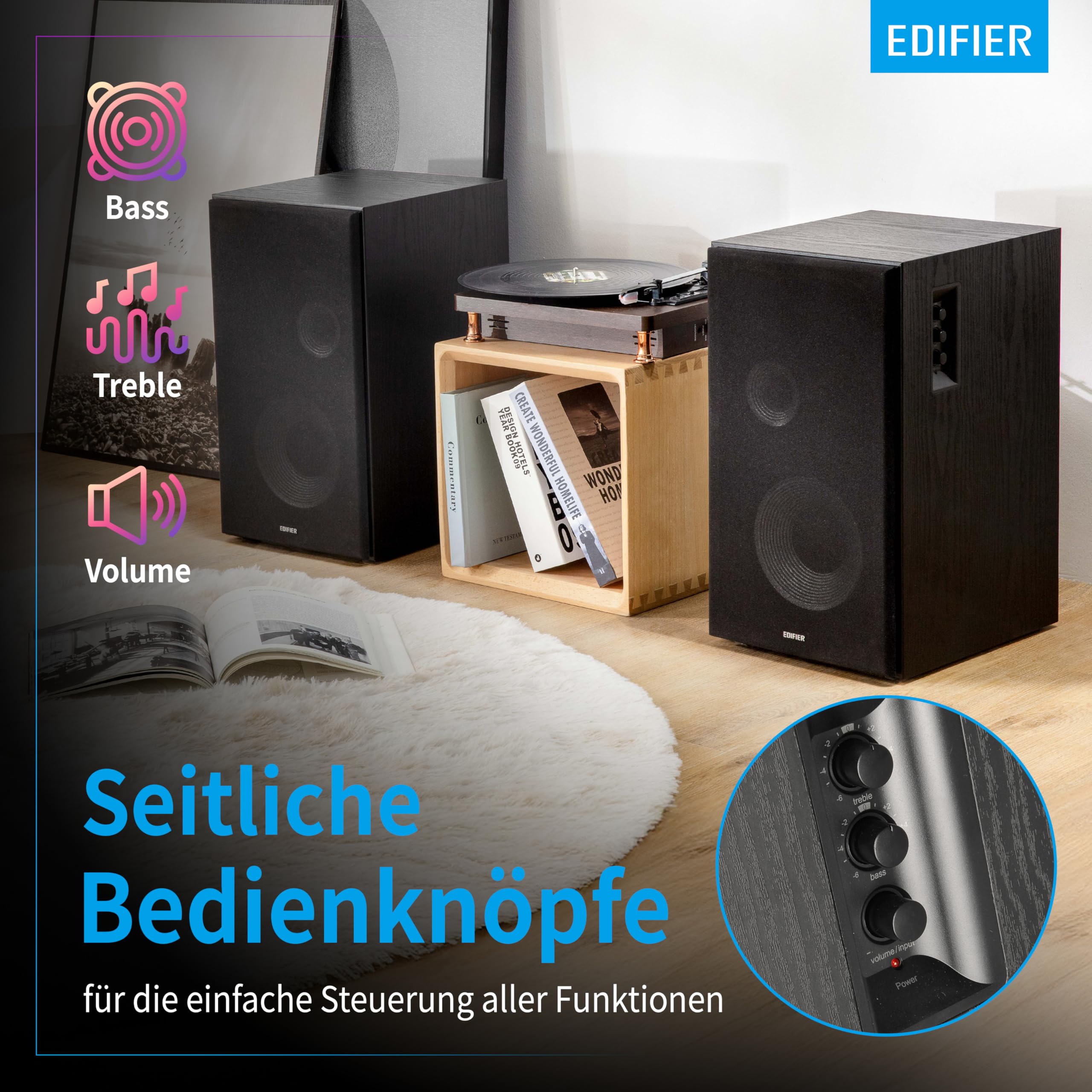 Aktivboxen Edifier Studio R2750DB 2.0 schwarz Bluetooth