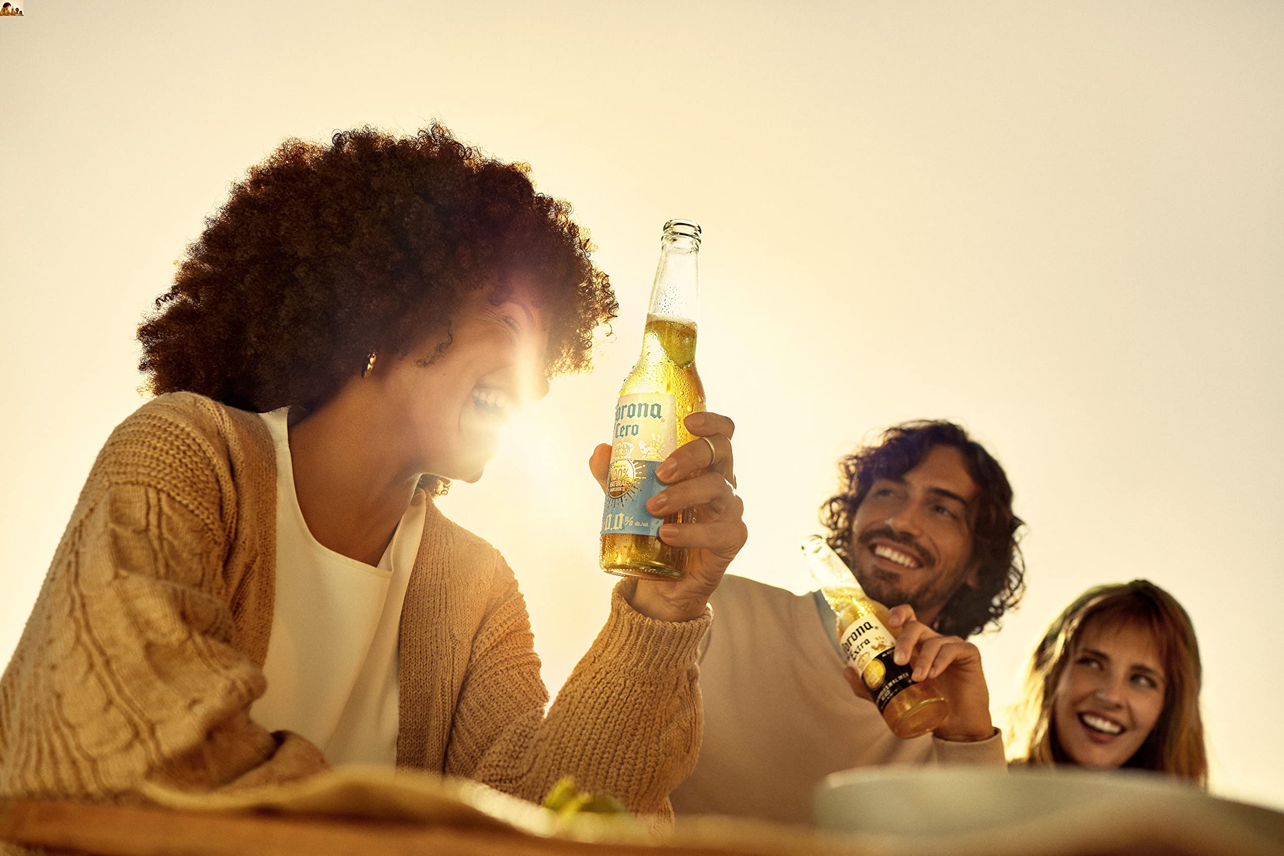 Corona Cero 24 botellas 33 cl Cerveza 0.0% Alcohol Ingredientes Naturales