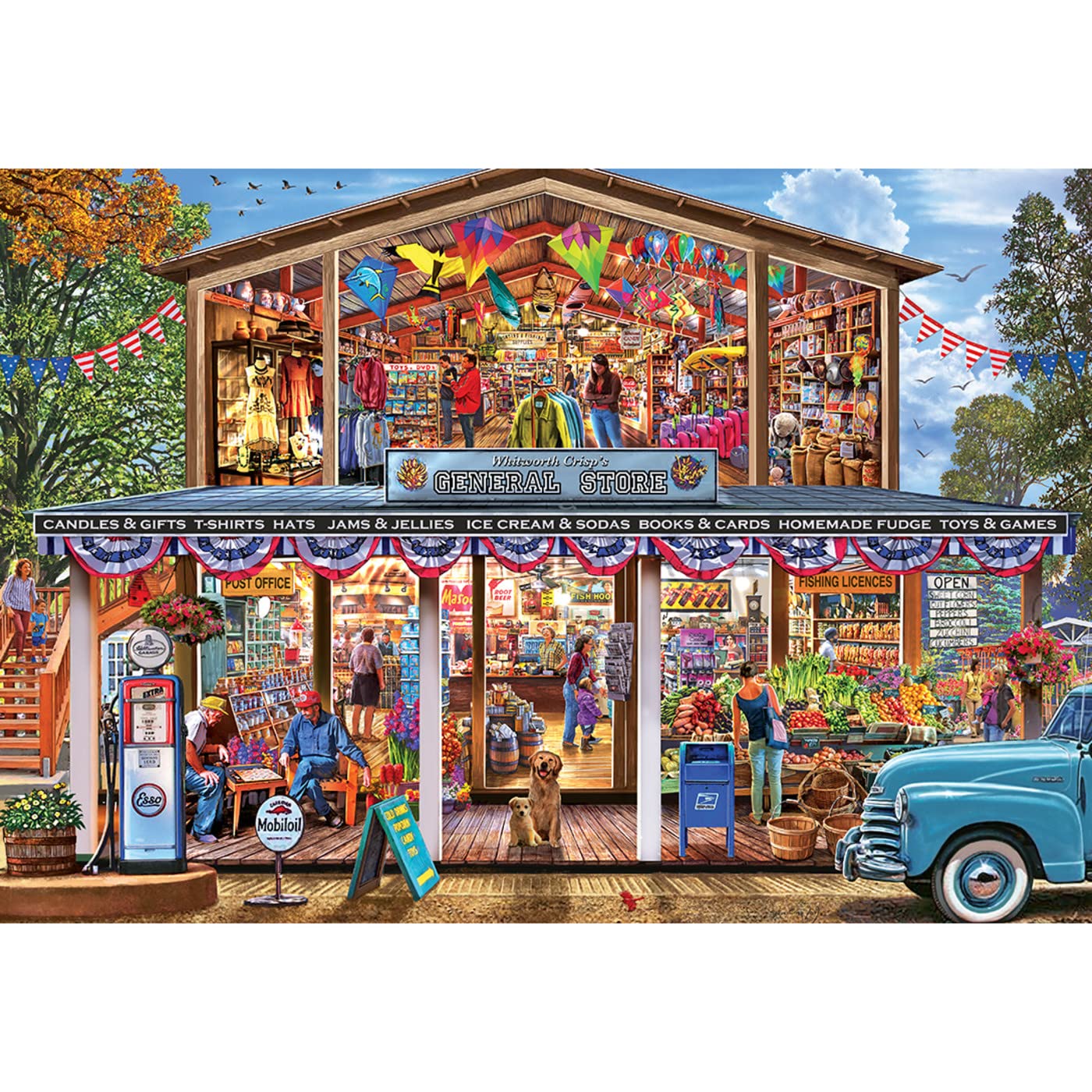 Snapklik.com : MasterPieces 1000 Piece EZ Grip Jigsaw Puzzle For Adults