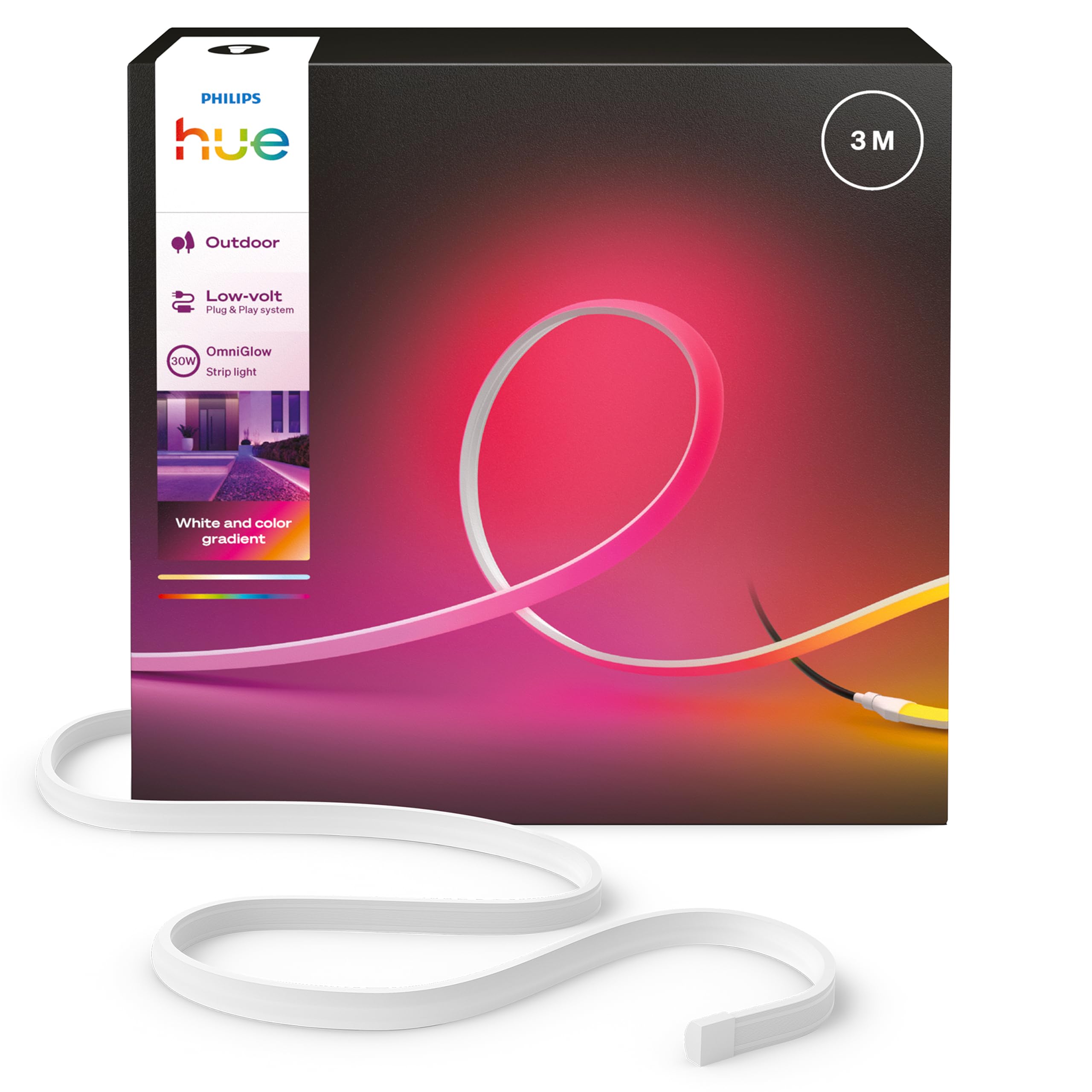 Philips Hue OmniGlow Zewnętrzna Taśma LED, 3 m