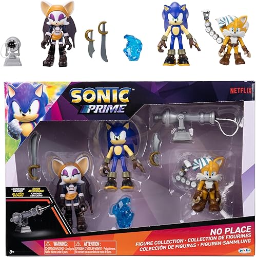 Sonic Prime Figuras de 2.5" Multipack Wave 2