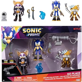 Sonic Prime - 6 cm Figures Multipack - Wave 2