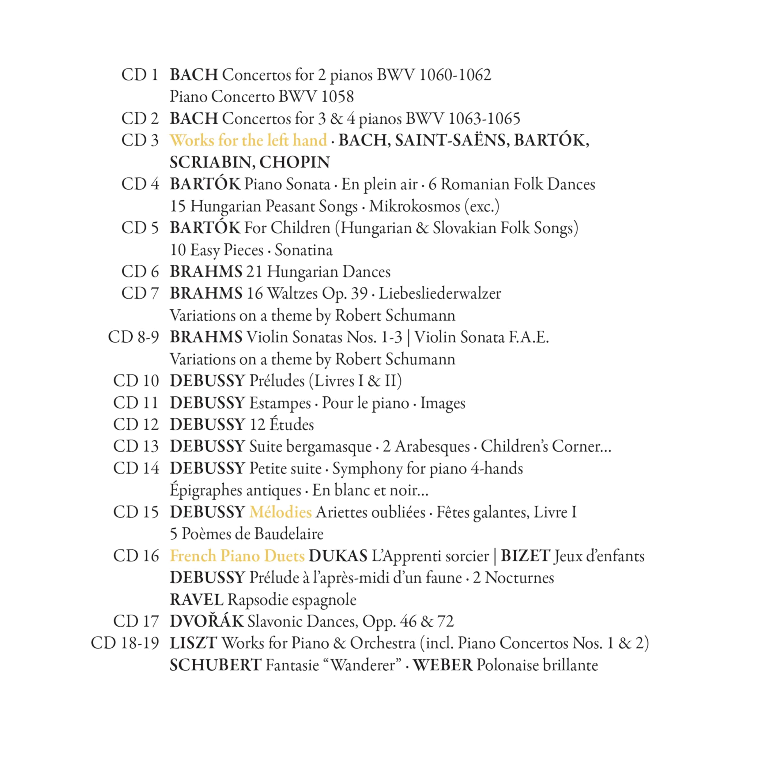 The Complete Erato Recordings