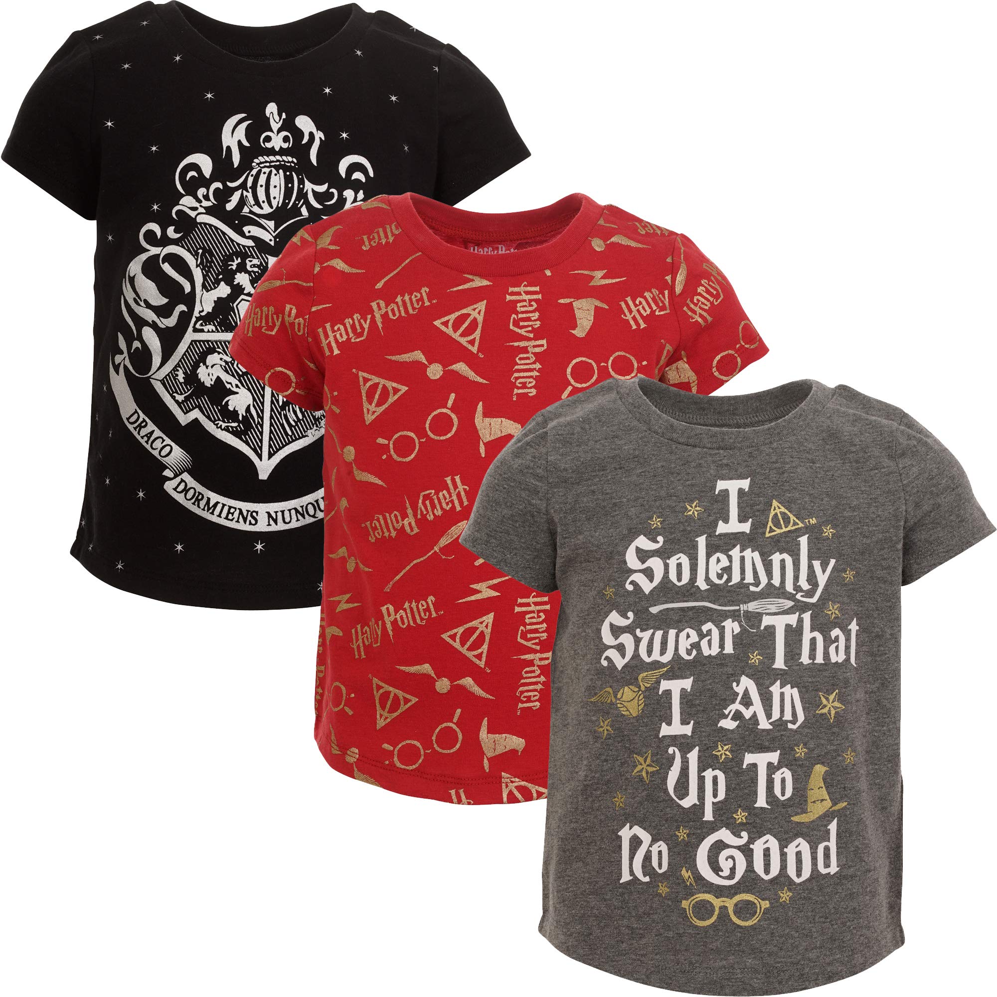 Harry Potter3 Pack Short Sleeve T-Shirts