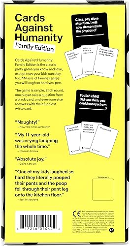 Miniatura 3 de Cards Against Humanity: Edición familiar • A partir de 8 años • Un juego de fiesta para tu horrible familia