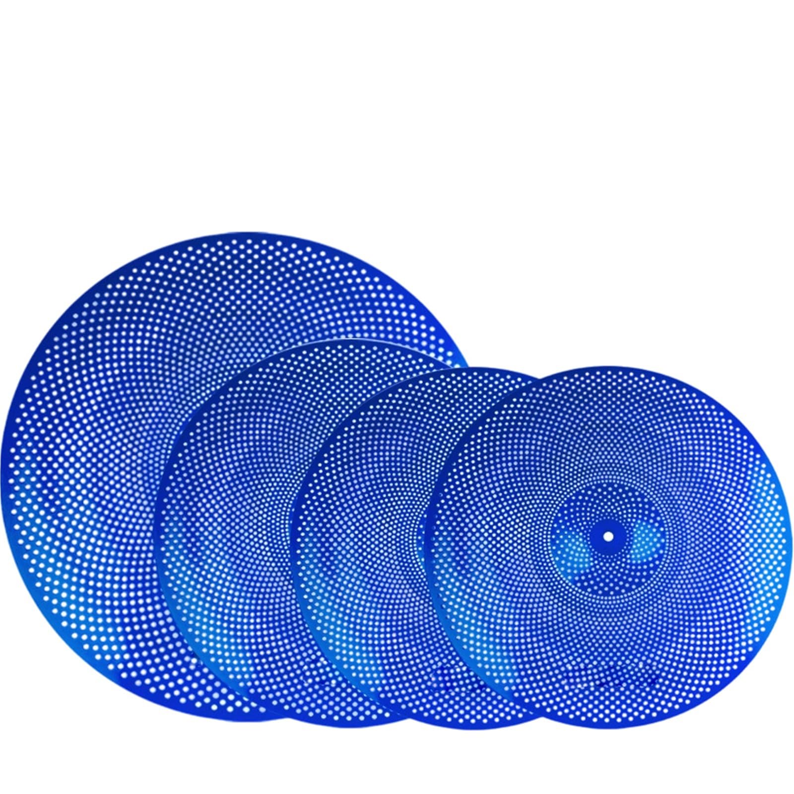 Musikliebhaber Becken Drum Cymbal Mute Pads Dämpfer Sound Reduzieren 14 16 18 20 Zoll Percussion Instrument Zubehör(Type 2)
