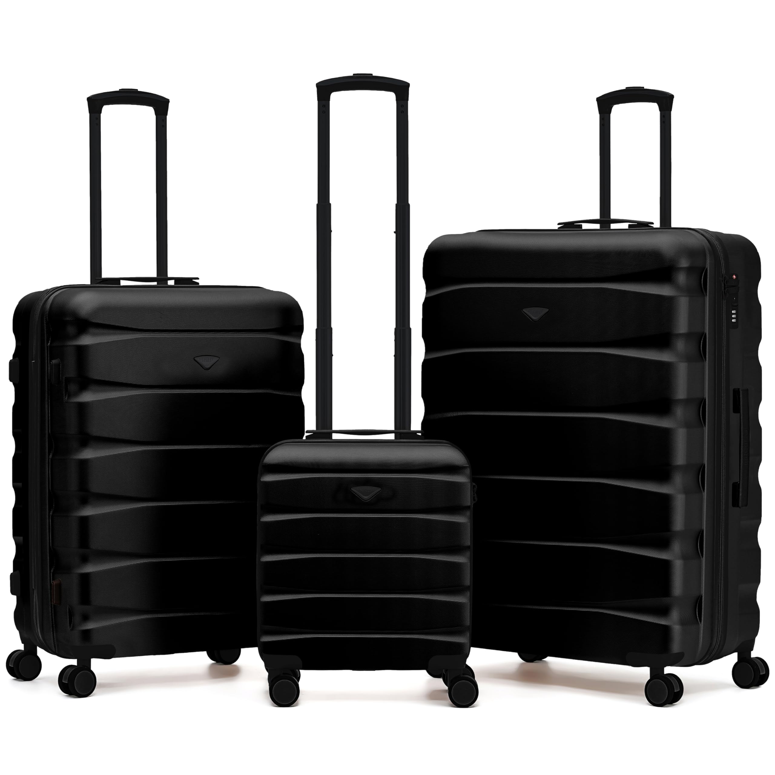 Flight Knight Underseat Cabin Suitcase 45x36x20cm | Free Hand Luggage for EasyJet & Wizz Air | Lightweight ABS Hard Shell with 8 Silent-Glide Spinner Wheels | Max Space Travel Bag — view 271