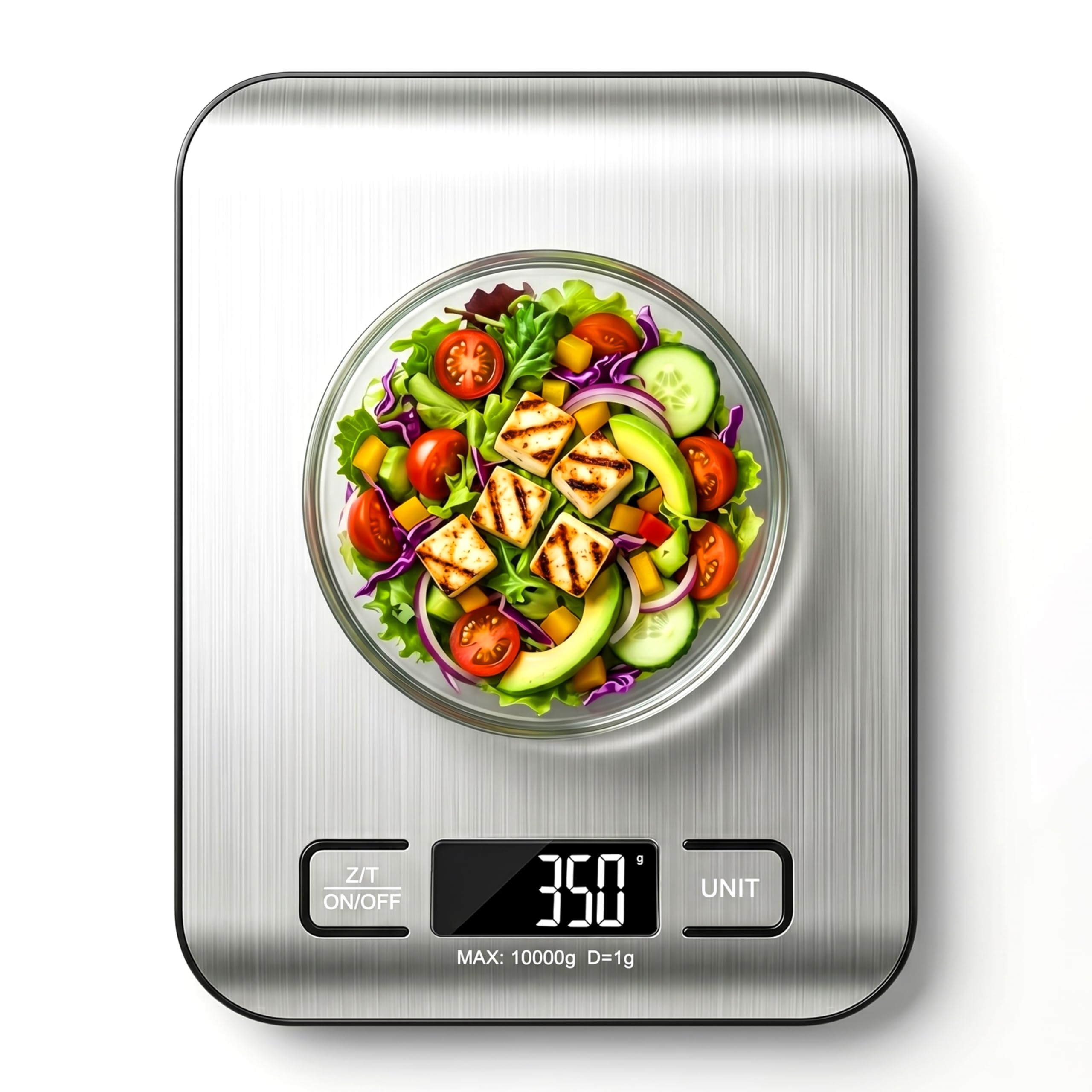 Digital Kitchen Weighing Scale 10kg Capacity, 1g Precision Food Weighing Machine with LCD Display, Gram Oz ml Units, Tare Function, Kitchen Weight Machine with Auto Off-image-35