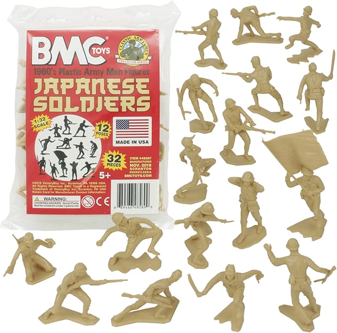 Pruebas Nioh 3: Juego Monstruoso en un Mundo Abierto No del Todo Atractivo... 6 81WKMC76lQL. AC SX679 BMC Classic Marx Japanese Plastic Army Men - 32pc WW2 Soldier Figures Made in USA