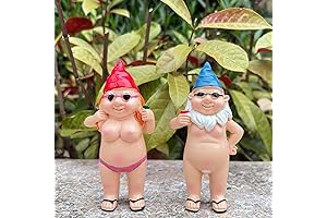 Funny Naked Resin Gnomes Statues Figurines