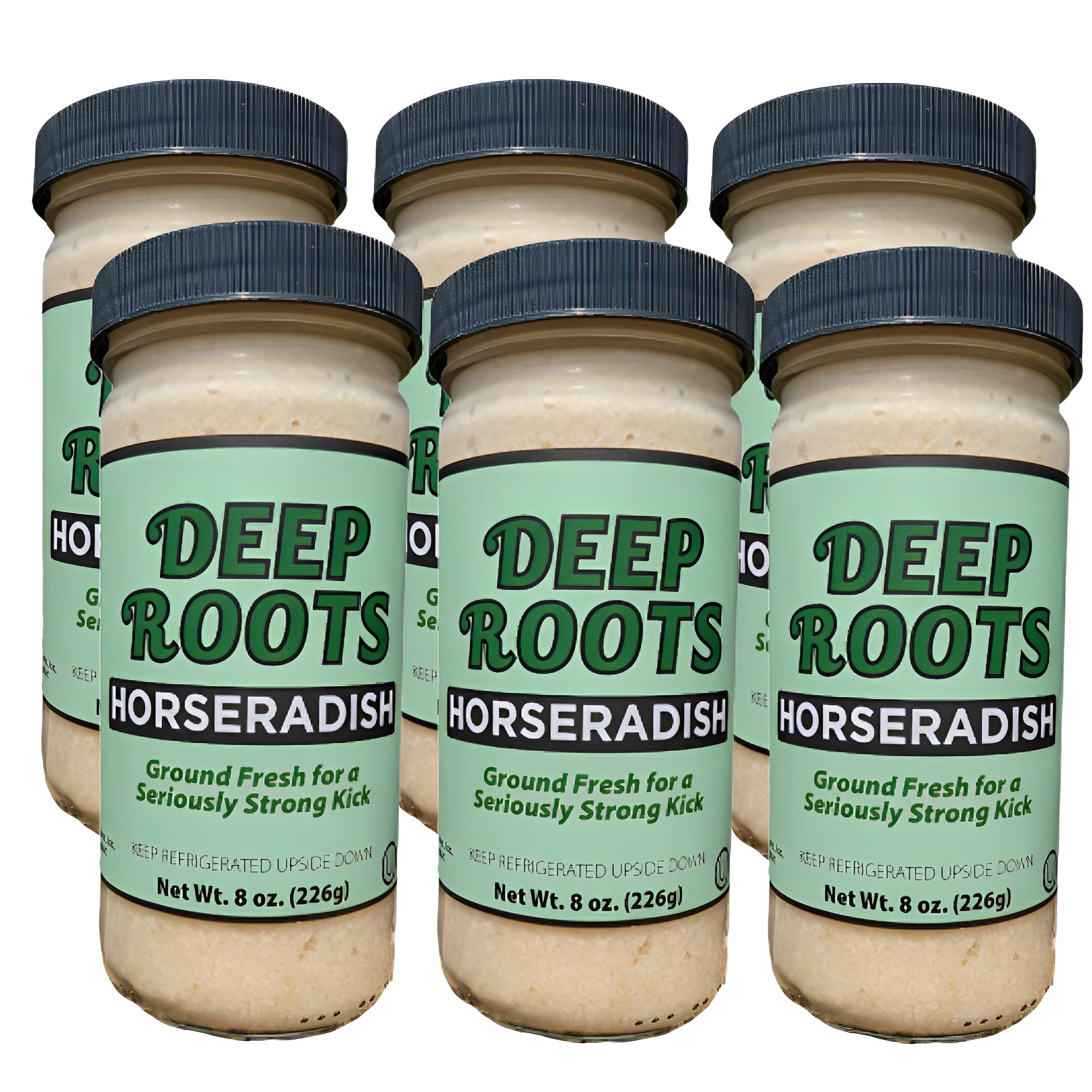 Buy Deli Direct Deep Roots Extra Hot Horseradish, Fresh Prepared Grated