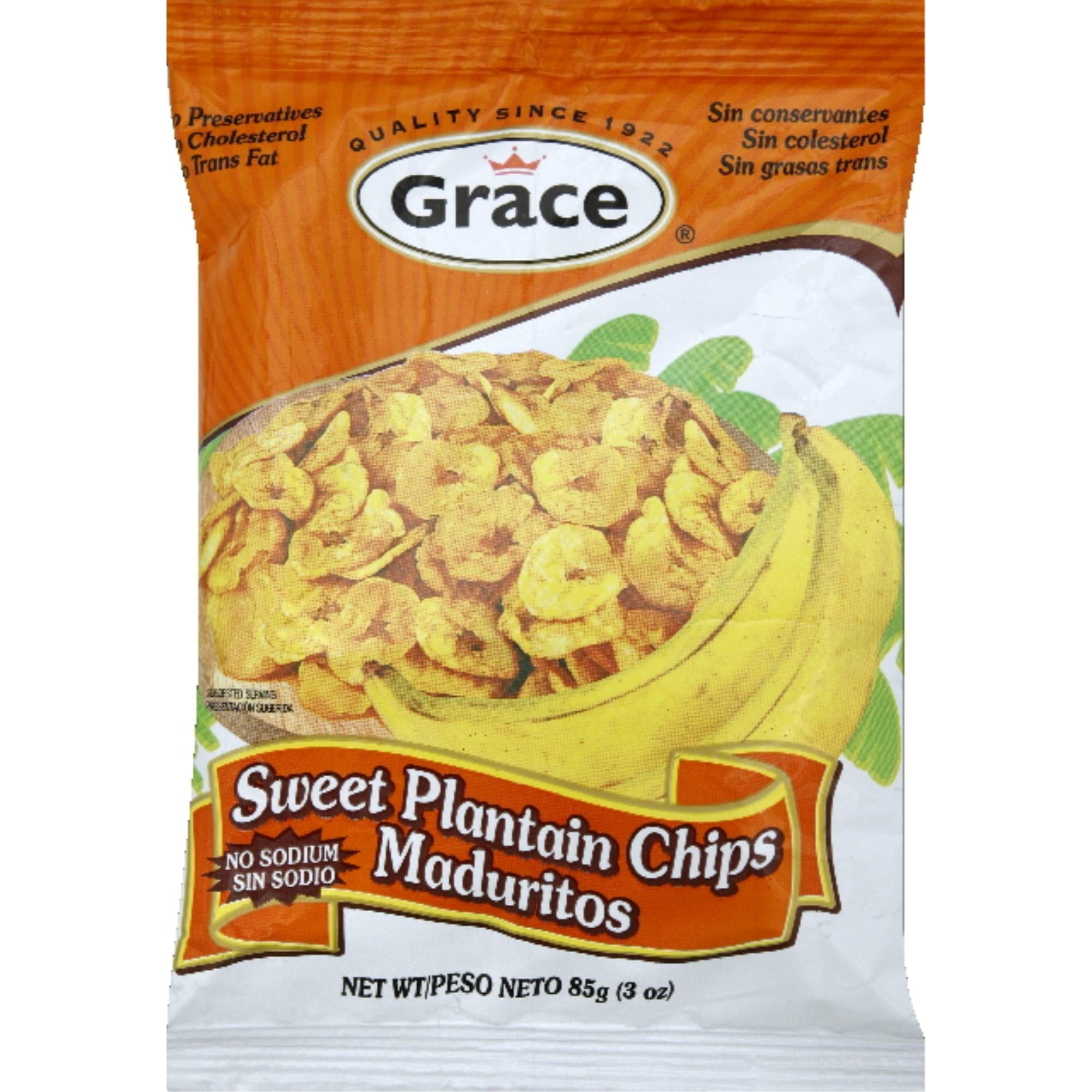 Grace Sweet Plantain Chips 3 Oz