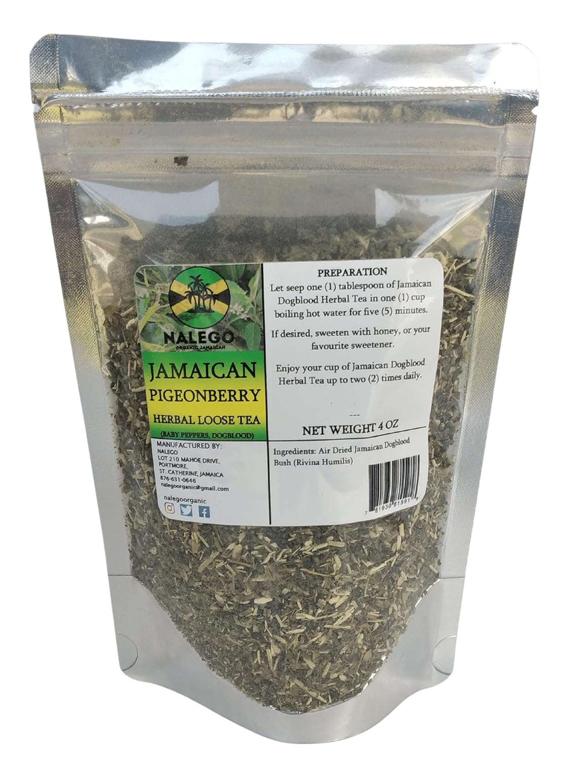 Té suelo de hierbas de paloma de sangre de perro Honduras Ubuy