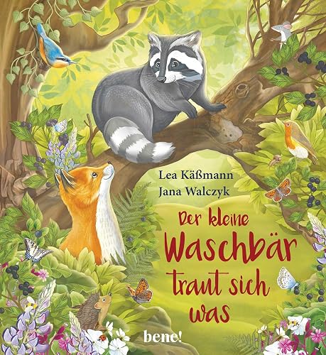 Der kleine Waschbär traut sich was – ein Bilderbuch für Kinder ab 2 Jahren